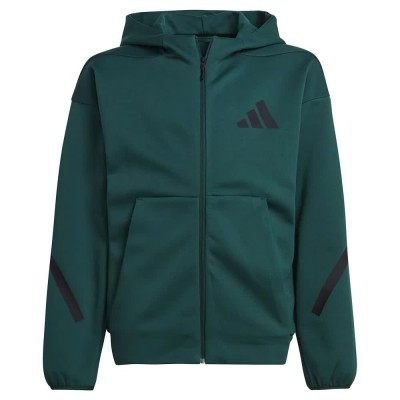 блуза,детски,блузи,adidas,z.n.e,full,zip,sweatshirt,collegiate,green,black,(green)