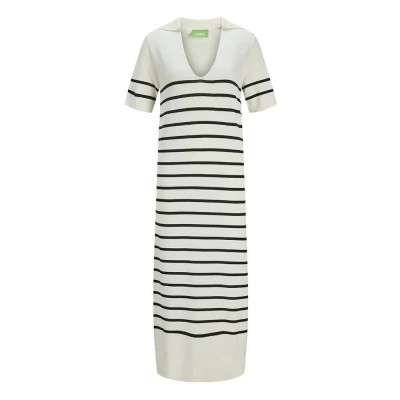 рокля,дамски,поли,и,рокли,jack,&,jones,layla,comfy,jjxx,short,sleeve,midi,dress,vanilla,ice,black,(beige)