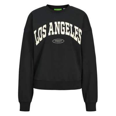 блуза,дамски,блузи,jack,&,jones,merle,spring,rlx,short,jjxx,sweatshirt,black,los,angeles,(black)