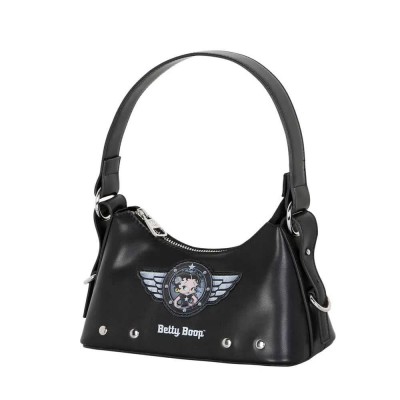 чанта,чанти,за,през,рамо,karactermania,betty,boop,motor,love,groovy,bag,black,(black)