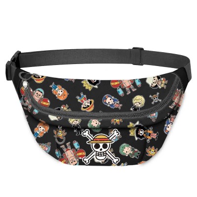 чанта,всички,чанти,karactermania,one,piece,skull,smart,waist,bag,brown,(black)