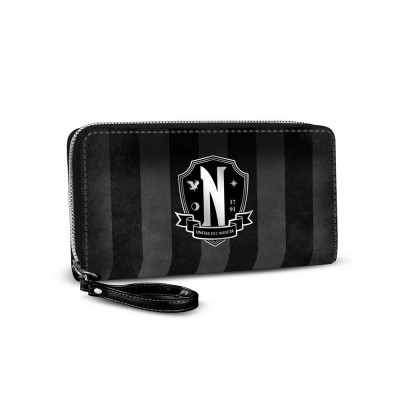 портфейли,и,портмонета,karactermania,wednesday,original,essential,wallet,black,(black)