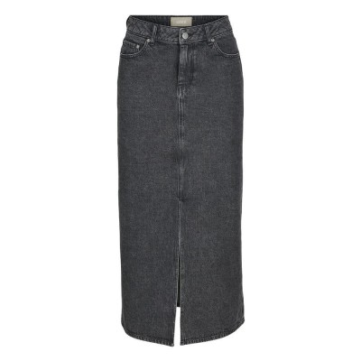 пола,дамски,поли,и,рокли,jack,&,jones,aura,long,denim,skirt,grey