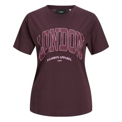 тениска,дамски,тениски,jack,&,jones,merle,reg,short,sleeve,t,shirt,sassafras,london,(purple)