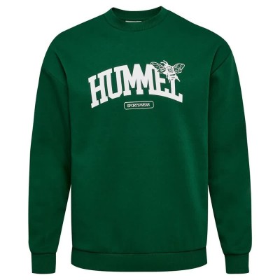 блуза,дамски,блузи,hummel,loose,university,bee,sweatshirt,dark,green,(green)