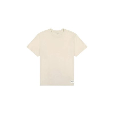 тениска,мъжки,тениски,wrangler,112357430,short,sleeve,t,shirt,vintage,white,(beige)