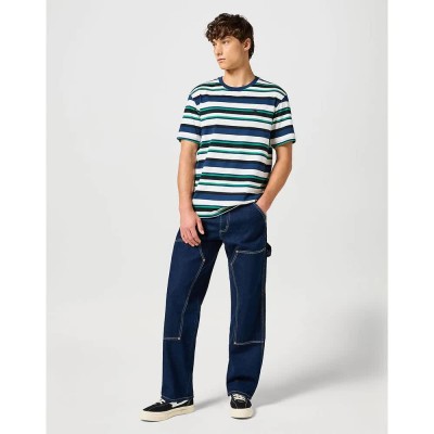 тениска,мъжки,тениски,дамски,тениски,wrangler,112357450,short,sleeve,t,shirt,blue,(navy)