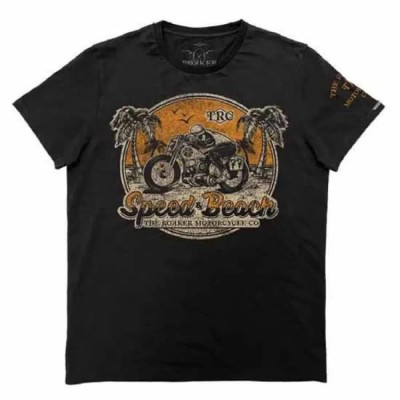 тениска,мъжки,тениски,дамски,тениски,rokker,speed,and,beach,short,sleeve,t,shirt,black,(black)