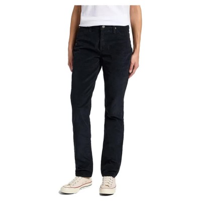 панталони,дамски,панталони,lee,marion,pants,black