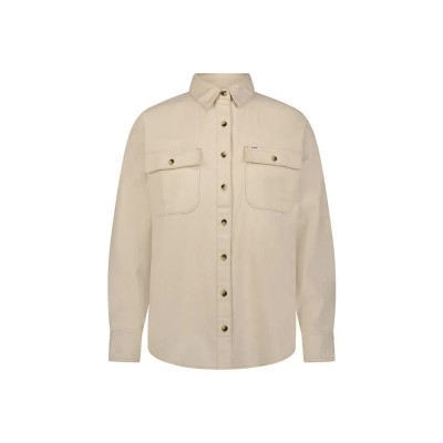риза,с,дълъг,ръкав,дамски,блузи,дамски,ризи,lee,working,west,long,sleeve,shirt,beige