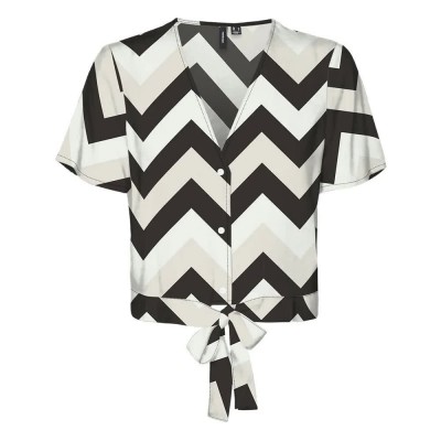 дамски,блузи,дамски,ризи,vero,moda,easy,joy,short,sleeve,blouse,black,aop,zigga,(multicolor)