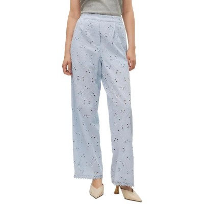 панталони,дамски,панталони,vero,moda,ivone,pants,grey,(skyway,detail,embroidery)