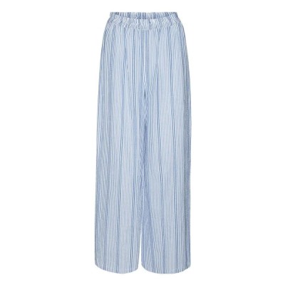 панталони,дамски,панталони,vero,moda,lara,pants,blue,(snow,white,stripes,blue)