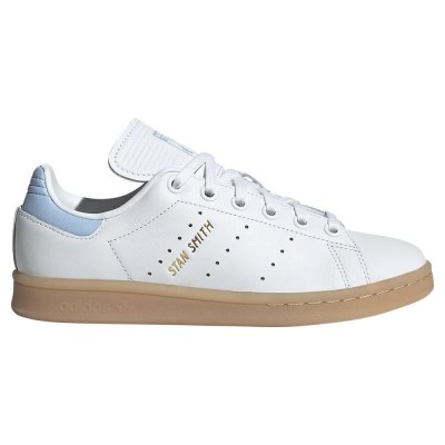 юношески,маратонки,детски,маратонки,adidas,originals,stan,smith,junior,trainers,ftwr,white,glow,blue,gum3,(white)