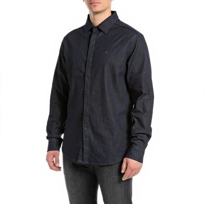 риза,с,дълъг,ръкав,мъжки,ризи,replay,m4131,.000.793,70c,long,sleeve,shirt,dark,blue,(black)