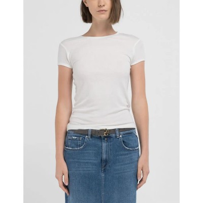 тениска,дамски,тениски,replay,w3361,.000.23745,short,sleeve,t,shirt,white