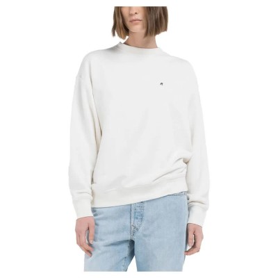 блуза,дамски,блузи,replay,w3586,.000.23734p,sweatshirt,white