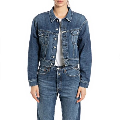 яке,дамски,якета,и,палта,replay,w7z1,.000.800,721,denim,jacket,blue