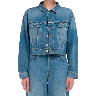 яке,дамски,якета,и,палта,replay,w7z1,.000.800,764,denim,jacket,blue