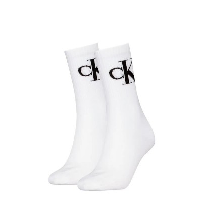 чорапи,дамски,чорапи,calvin,klein,701228811,crew,socks,2,units,white