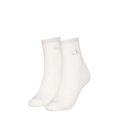 чорапи,дамски,чорапи,calvin,klein,701229680,short,socks,2,units,white,(white)