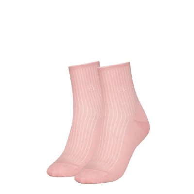 чорапи,дамски,чорапи,calvin,klein,701229681,short,socks,2,units,pink,(pink)