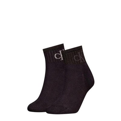 чорапи,дамски,чорапи,calvin,klein,701230599,quarter,short,socks,2,units,black