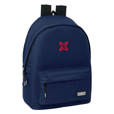 раница,раници,safta,642422820,munich,basics,15.6´´,24.55l,32x42x15,cm,backpack,marine,(blue)