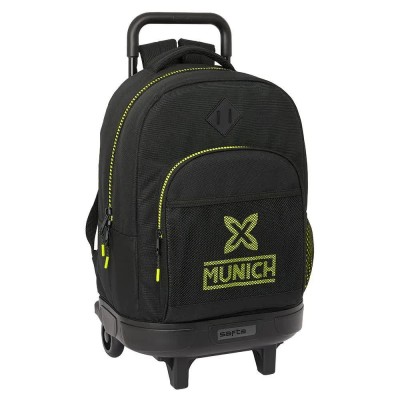 раница,раници,safta,munich,beat,wheeled,backpack,multicolor,(black)