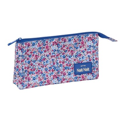 канцеларски,принадлежности,safta,nait,nait,flores,coimbra,triple,pencil,case,blue,(multicolor)