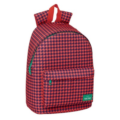 раница,раници,safta,103808,nait,nait,pata,de,gallo,14.1´´,20l,32x42x15,cm,backpack,coral,(red)