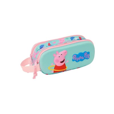 канцеларски,принадлежности,safta,peppa,pig,3d,double,pencil,case,multicolor,(multicolor)