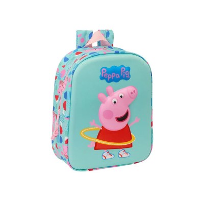 раница,раници,safta,622472011,peppa,pig,3d,mini,6l,22x10x27,cm,backpack,multicolor