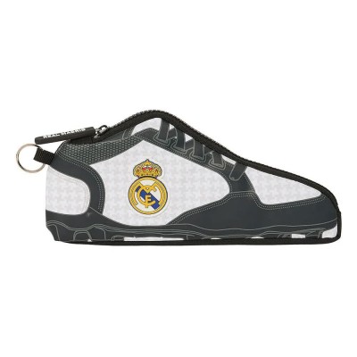 канцеларски,принадлежности,safta,real,madrid,first,kit,24,25,pencil,case,white,grey,(multicolor)