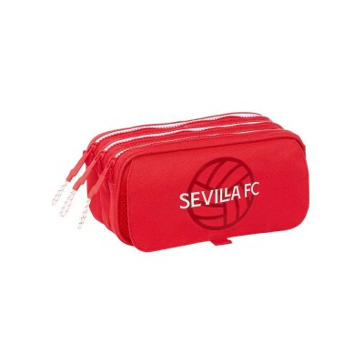 канцеларски,принадлежности,safta,sevilla,fc,big,triple,pencil,case,red,(multicolor)
