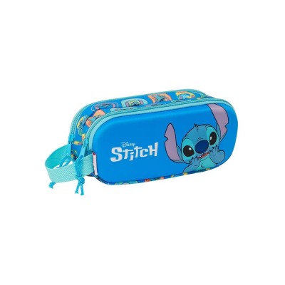 ученически,принадлежности,safta,stitch,3d,double,pencil,case,multicolor