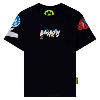 детска,тениска,мъжки,тениски,дамски,тениски,barrow,kids,f4bkjuth070,short,sleeve,t,shirt,black,(black,black)