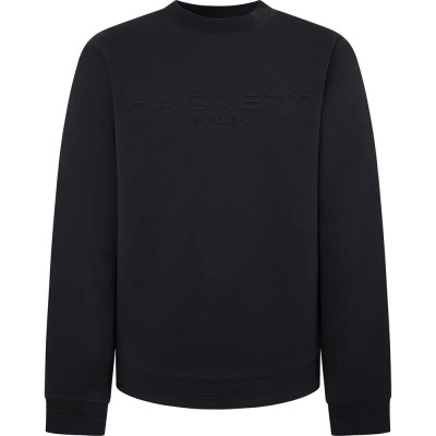 блуза,мъжки,пуловери,hackett,embossed,sweatshirt,black