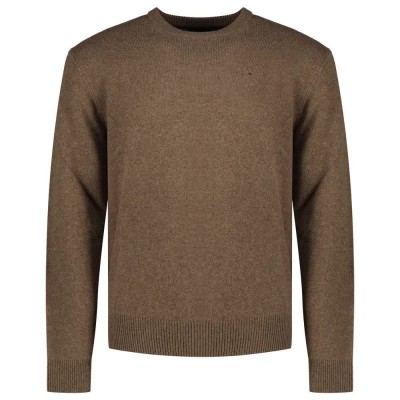 блуза,мъжки,пуловери,hackett,lambswool,sweater,malt,beige,(brown)