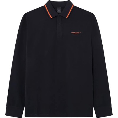 мъжки,блузи,с,яка,hackett,tipped,long,sleeve,polo,black