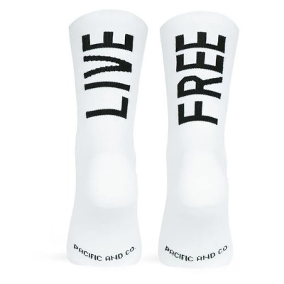 чорапи,дамски,чорапи,pacific,socks,live,free,socks,white,(white)