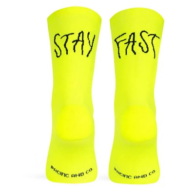 чорапи,дамски,чорапи,pacific,socks,stay,fast,short,socks,yellow,(neon,yellow)