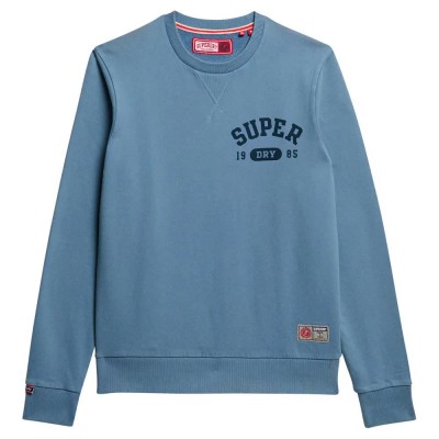 блуза,мъжки,пуловери,superdry,athletic,printed,sweatshirt,wedgewood,blue,(blue)