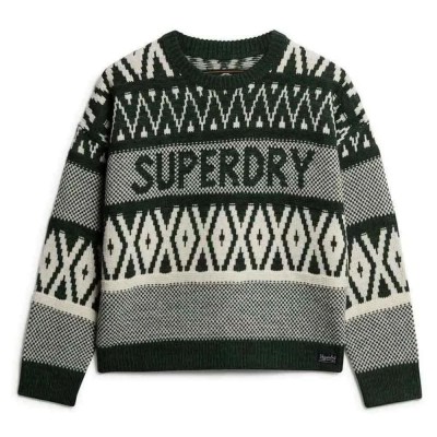 блуза,дамски,пуловери,дамски,плетени,дрехи,superdry,branded,pattern,sweater,green