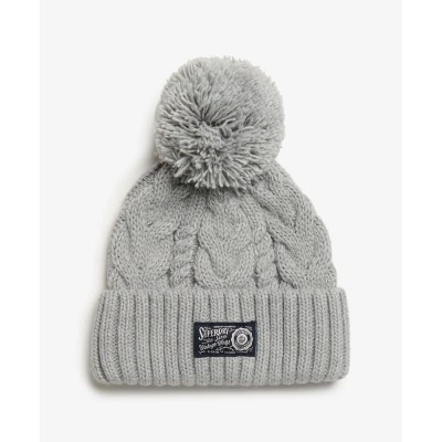 шапка,всички,шапки,superdry,chunky,cable,beanie,dove,grey,(grey)