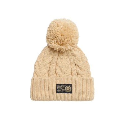 шапка,всички,шапки,superdry,chunky,cable,beanie,island,ecru,(beige)