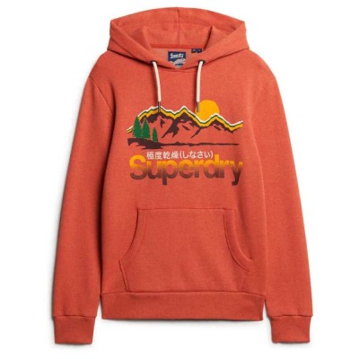 суичър,мъжки,пуловери,superdry,cl,great,outdoors,graphic,hoodie,orange