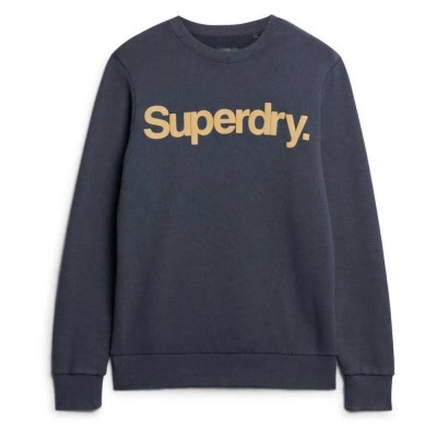 блуза,мъжки,пуловери,superdry,classic,core,logo,sweatshirt,blue