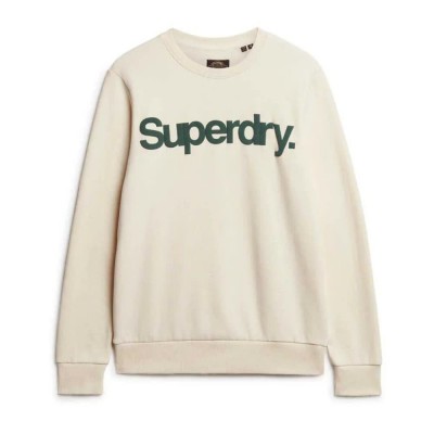 блуза,мъжки,пуловери,superdry,classic,core,logo,sweatshirt,beige,(oyster,cream)