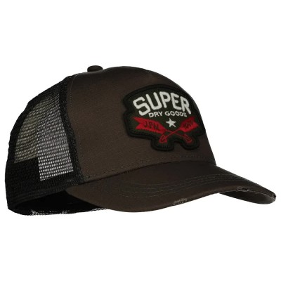 шапка,всички,шапки,superdry,dirt,road,trucker,cap,black,(black)